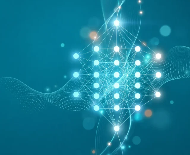 AI neural network visualisation